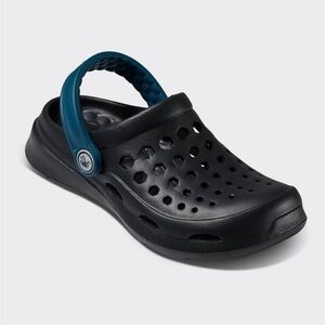 Youth Joybee Dylan Slip on Clogs Sandal Shoe Black/Blue